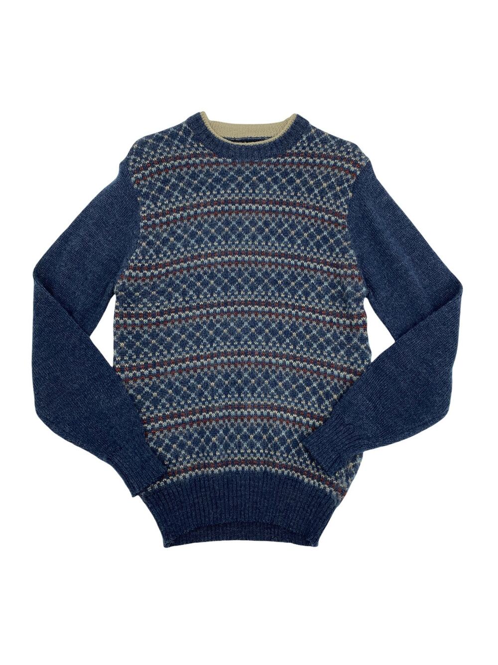 Vintage Kennington Sweater Mens M Medium Crew Neck‎ Knit Acrylic Wool Blend 80s